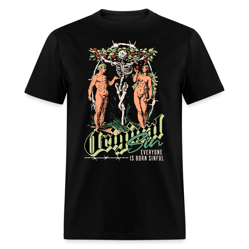 Adam and Eve Original Sin shirt Christian Church Faith Bible T-Shirt size  S-6XL | eBay