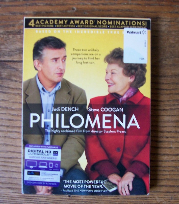 Philomena (DVD, 2014, Digital HD)  Judi Dench, Steve Coogan