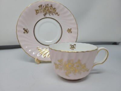 Minton Minuet - Pink Cup & Saucer Set