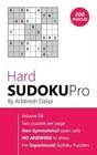 Hard Sudoku Pro: Book For Experienced Puzzlers (200 Puzzles) Vol 74