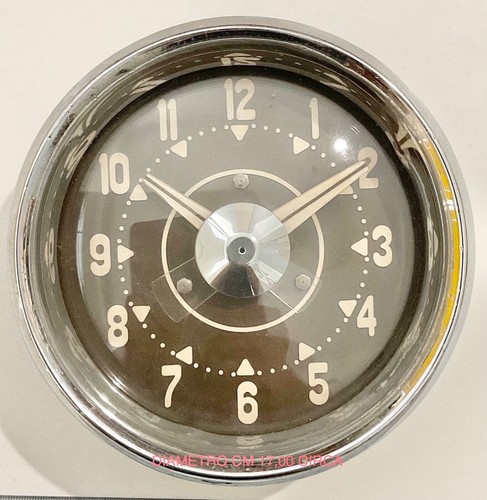 AUTOMOBILISMO OROLOGIO CRUSCOTTO AUTO ANNI 1950/1960 | eBay