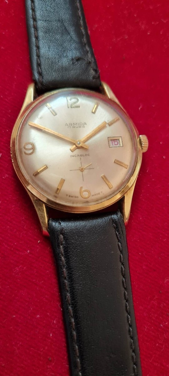 17 Rubis Monvis Oro Pryngeps Cronograph 17 Rubis Special Incabloc