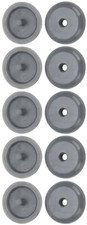 10 Pack Car Seat Belt Stopper Spacing Limit Buckle Clip Retainer Us Stop Button