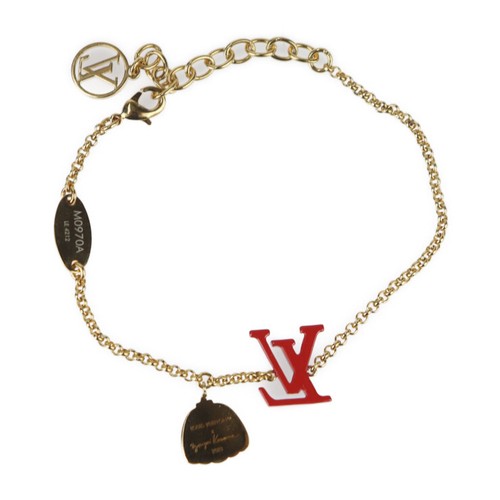 LOUIS VUITTON bracelet M0970A LV Iconic Infinity Dot Bracelet LVxYK Yayoi K... - Picture 4 of 8