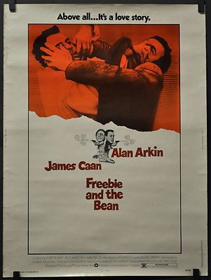 FREEBIE Und The Bean 1974 Original Filmplakat 30X40 Alan Arkin James Caan