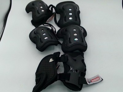 INDIUDO Kids Rollerblade Skateboard Knee Elbow Wrist Protective Gear Pad Kit
