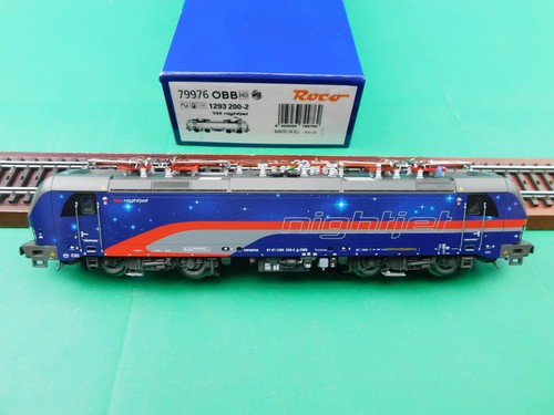 A15 Roco H0 79976 E-Lok ÖBB Nightjet 1293 200-2 digital sound AC OVP TOP | Zustand: Gebraucht