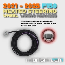 2021 - 2025 F150 Heated Steering Wheel Harness