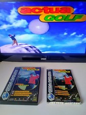 Actua Golf | Sega Saturn | Complete with Manual | Tested & Working | PAL