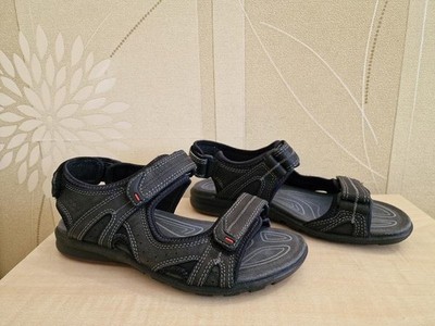 women ecco heels grey leather 39