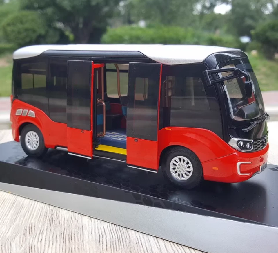 1:32 Astar Unmanned Driving Smart Bus Pure Electric New Energy Diecast Model - Image 4 of 4