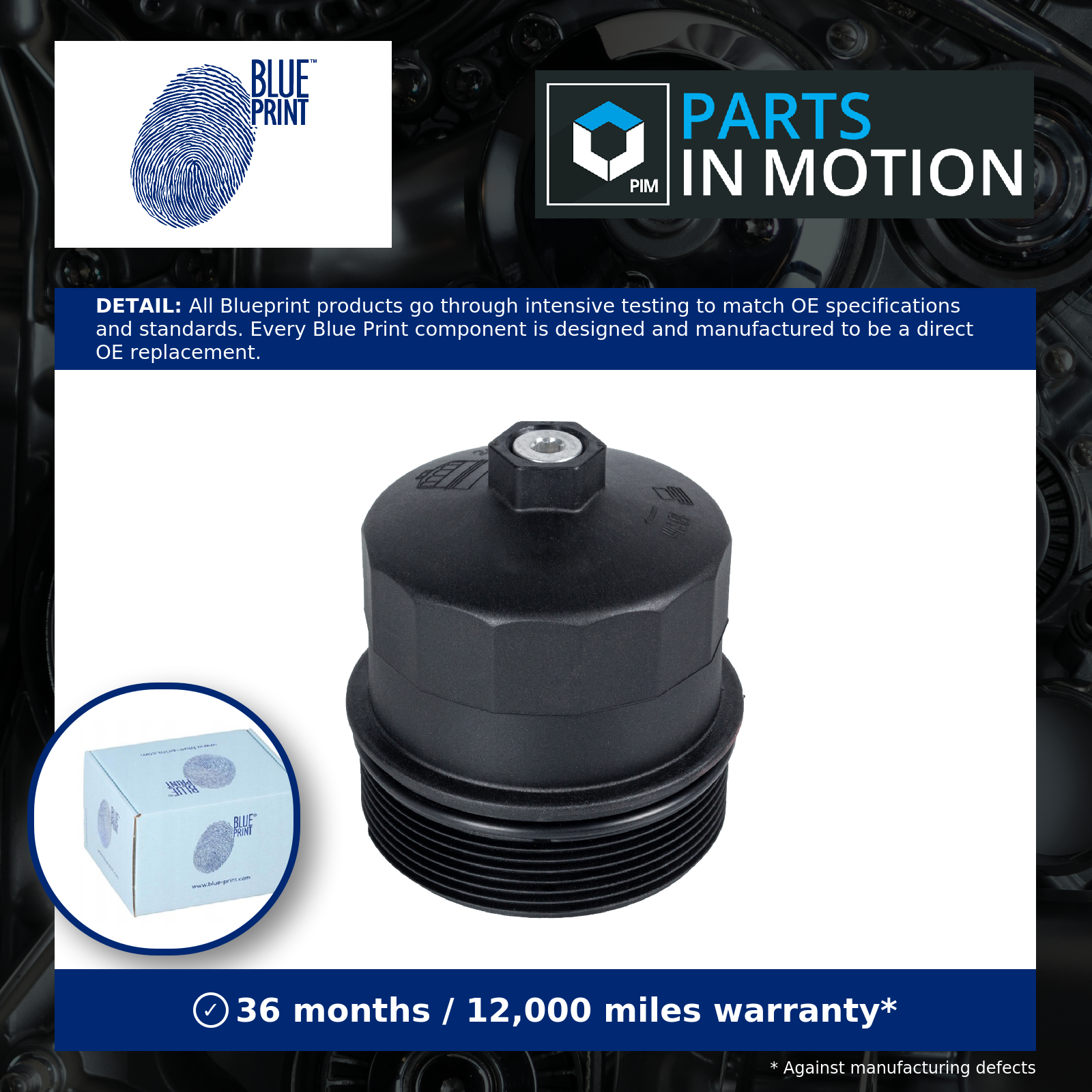 Oil Filter Cap fits ROLLS ROYCE PHANTOM Mk7 6.75 03 to 17 N73B68A Lid Cover New