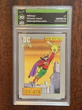 1992 Impel Dc Cosmic 7 Green Lantern - Golden Age Degree 10