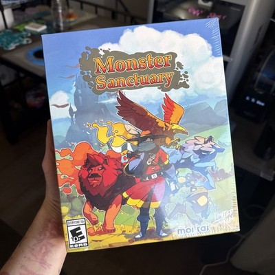 READY TO SHIP! NEW Monster Sanctuary Collector's Edition Nintendo Switch LRG