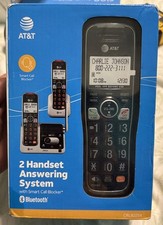 AT T 2 Handset Answering System Crl82254 Bluetooth New Sealed