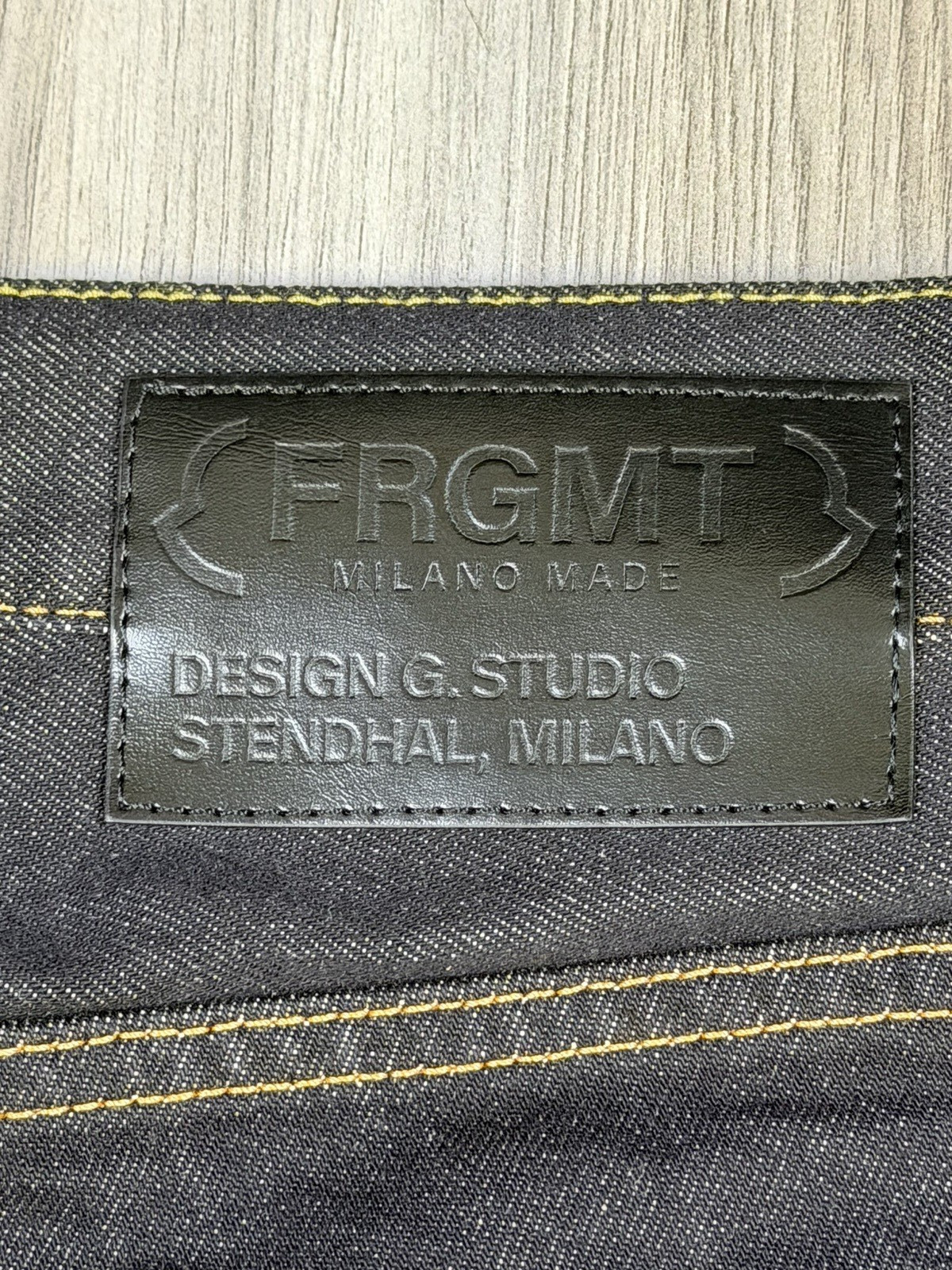 Moncler Genius 7 Fragment Hiroshi Fujiwara Denim Jeans Mens Pants 40 / US 30 NEW thumbnail 13