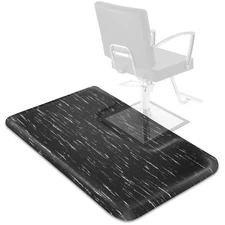 3'x5'x1/2" Rectangle Anti-Fatigue Salon Barber Floor Mat Square Chair