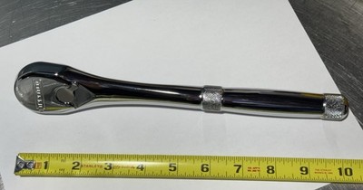 Proto USA 5449XL Pear Head  1/2'' Drive Full Polish Ratchet 10-1/2  Long