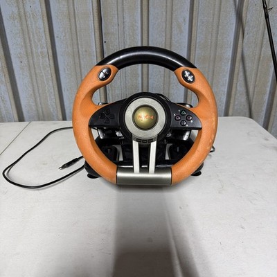 PXN PXN-V3 Pro Racing Wheel Wired Orange Black Plastic Pedals Set