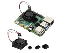 Raspberry Pi 4 Heatsink Fan Kit, Cooler 25mm Fan Heatsink for Cooling Raspber...