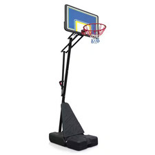 8 Ft. to 10 Ft. H Adjustment Portable Basketball Hoop Goal with 39 In. Backboard