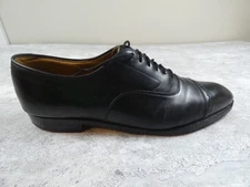 Johnston Murphy Aristocraft Mens 11.5 Black Oxford Cap Toe Business