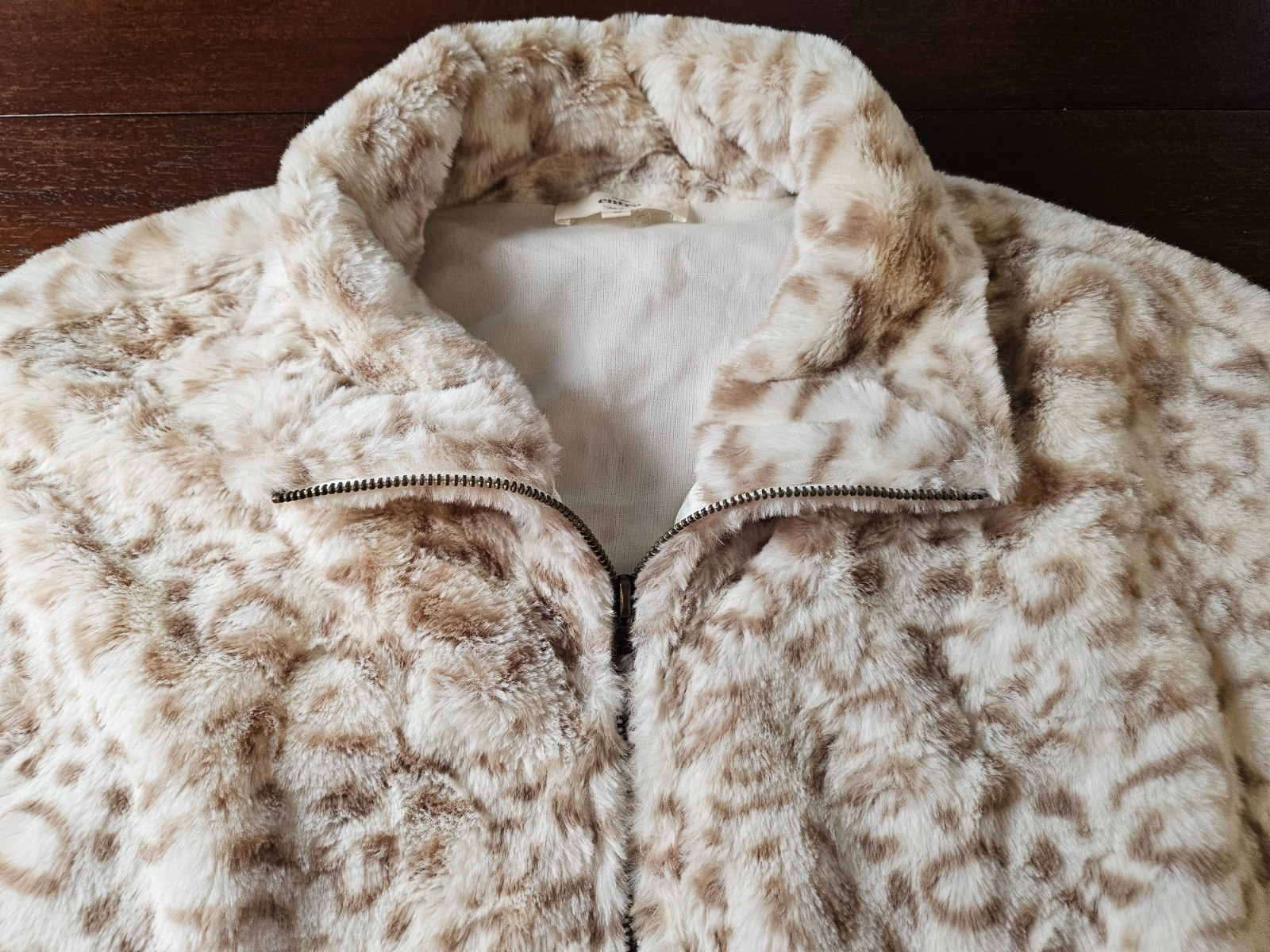 Entro Quarter Zip Pullover Leopard Print Pullover… - image 3