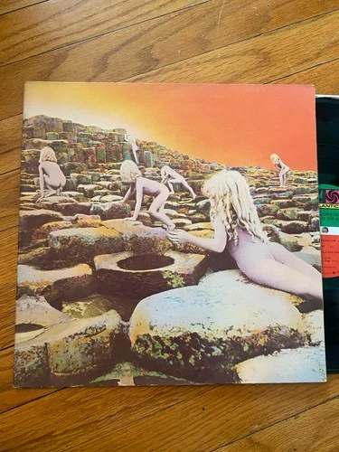 LED ZEPPLIN HOUSES OF THE HOLY EX LP ORIG. 1973 ATLANTIC RL STERLING ETCHED