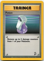 Potion 122/130 Base Set 2 Common Trainer