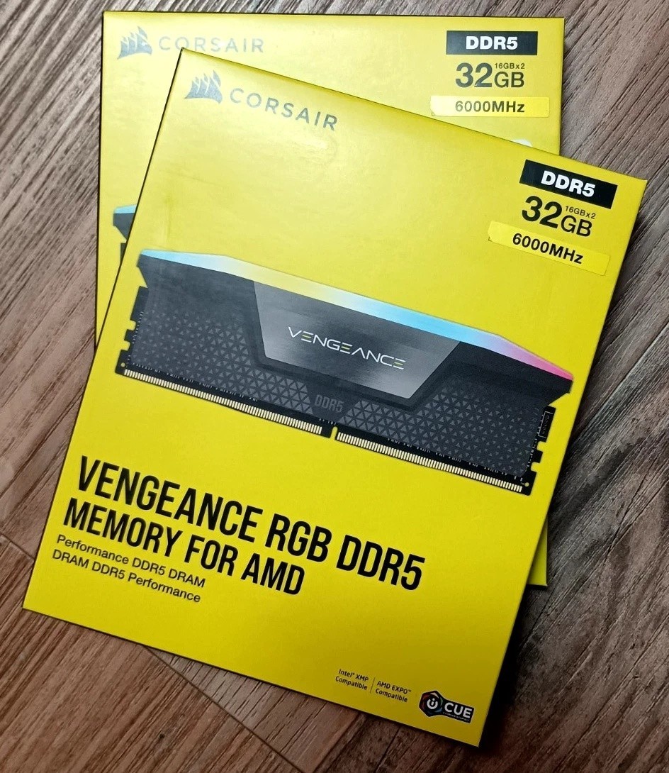 Corsair Vengeance 2x16GB DDR5 6000 CL36 Desktop RAM EXPO & XMP 3