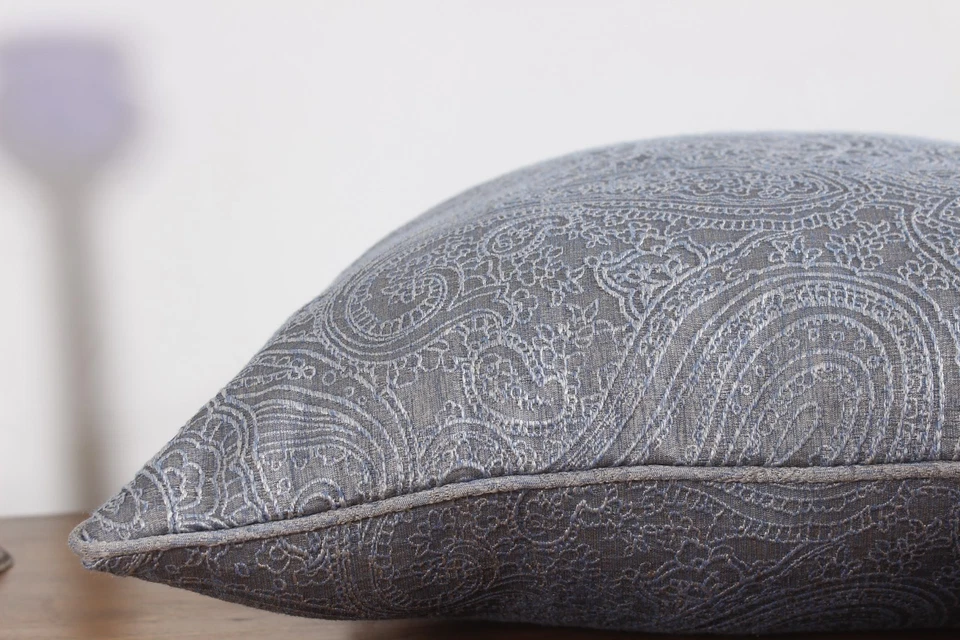 Handmade Cotton Cushion Cover, Decorative Throw Pillow Cover for Sofa,Home Decor - Image 2 of 4