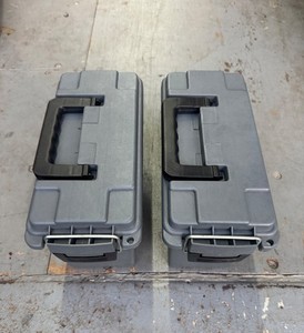 2 Plastic Ammo Cans
