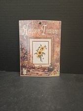 Heirloom Treasures Counted Cross Stitch Kit Sunflowers Bumblebees #5234 New 5x7”