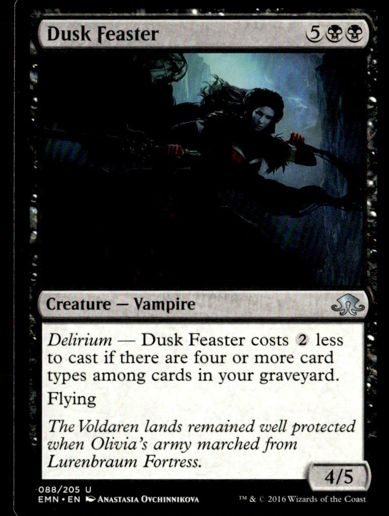 2016 Eldritch Moon Dusk Feaster Expansion/Uncommon #88