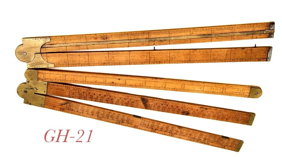 как найдено самшит латунь ЛИНЕЙКА ПРАВИЛА STANLEY доска масштаб скос 22 42 и стальной наконечник - Изображение 4 из 4