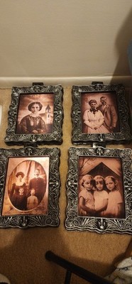 Spooky Halloween Haunted Hallows Lenticular Framed Wall Art - Ashland  4pc. NEW