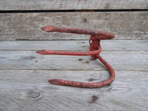 Vintage 3 Prong/Tine Claw Head for Long Handled Claw Rake Cultivator Garden Tool - Picture 11 of 12