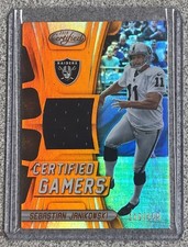 Sebastian Janikowski 2018 Certified Gamers Orange Game Worn Jersey /149