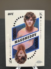 2025 Topps Chrome UFC Sharabutdin Magomedov Kings & Queens Insert KAQ-1