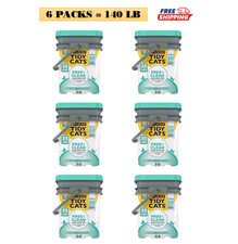 6 Packs, Purina® Tidy Cats® Free & Clean Natural Clumping Multi-Cat Clay 35 Lb 0.38 per pound