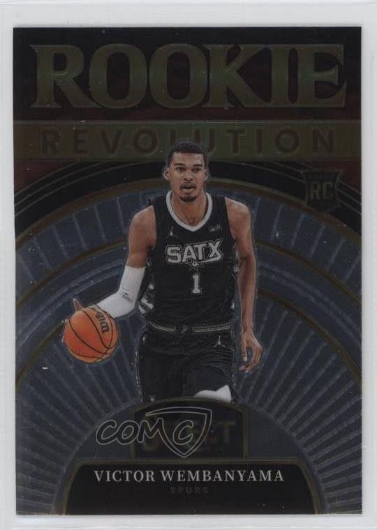 2023-24 Panini Select Rookie Revolution Victor Wembanyama #9 03d4
