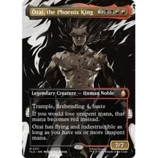 OZAI, THE PHOENIX KING (BORDERLESS) (311) Avatar: The Last Airbender TLA MTG