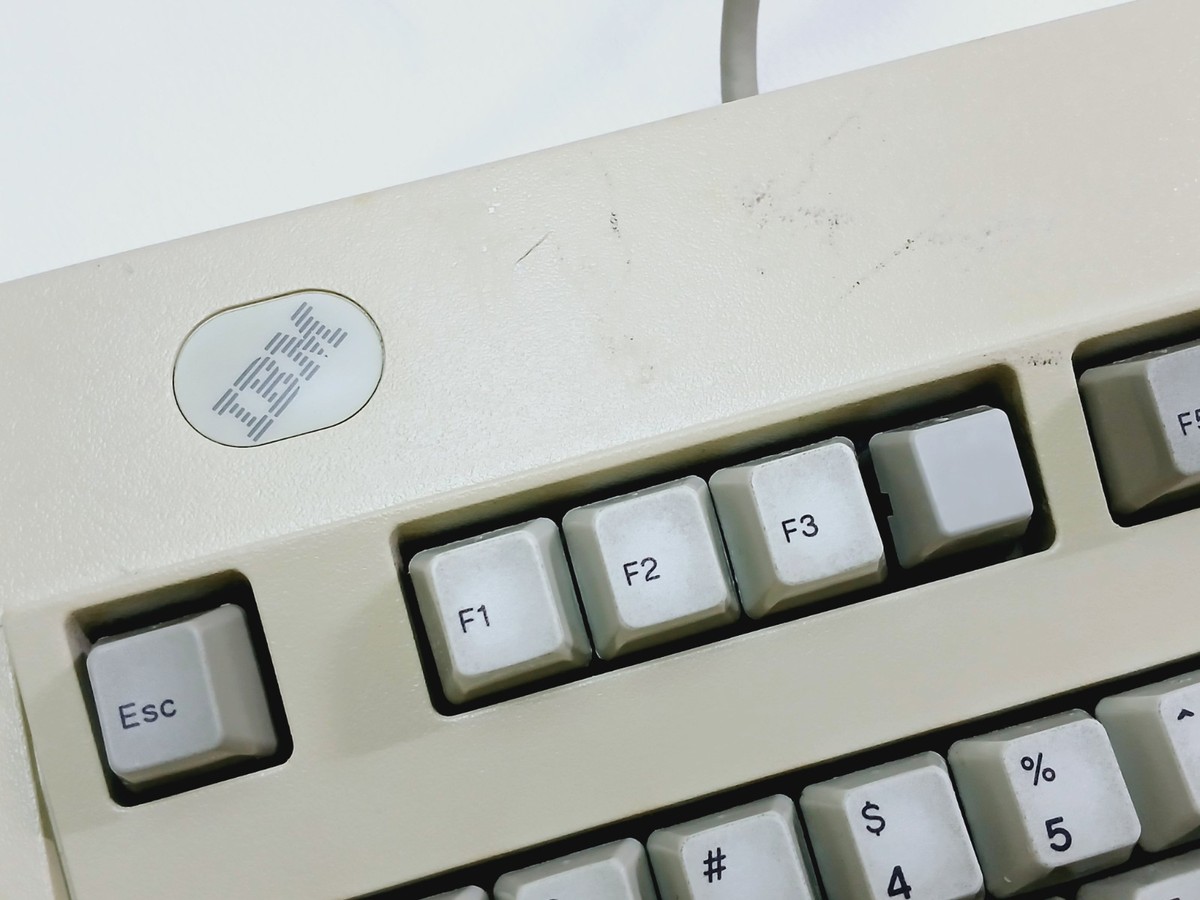 Vintage IBM Keyboard - For Parts only | eBay