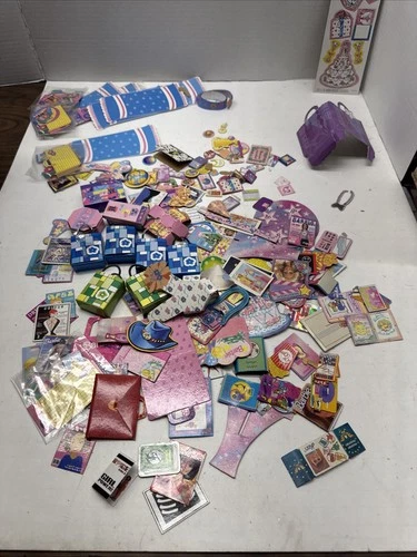 Vintage Barbie Cardboard Accessories Replacement Lot 50+ Pieces