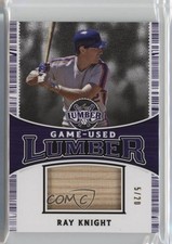 2024 Leaf Lumber Game Used Lumber Relics Purple 5/20 Ray Knight #GUL-75 s1i