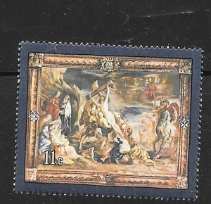 MALTA SC#528 11978 CRUCIFICTION MNH XF COMMEMORATIVE PICTORIAL OLD SINGLE STAMP