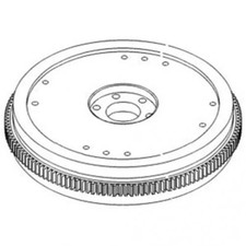 Flywheel With Ring Gear Fits Ford 5000 5600 5610 6600 6610 6700 6710 E0nn6375ha