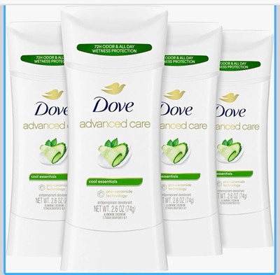 Dove Advanced Care Cool Essentials Antiperspirant Deodorant Stick 2.6 oz 72H