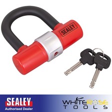 Image of Sealey D-Shape Padlock SSL01 Heavy‑Duty Security Lock