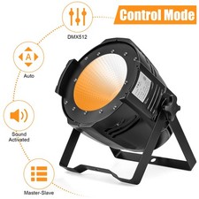 100W COB LED Par Light DMX Audience Blinder DJ Stage Light Warm White Cool White